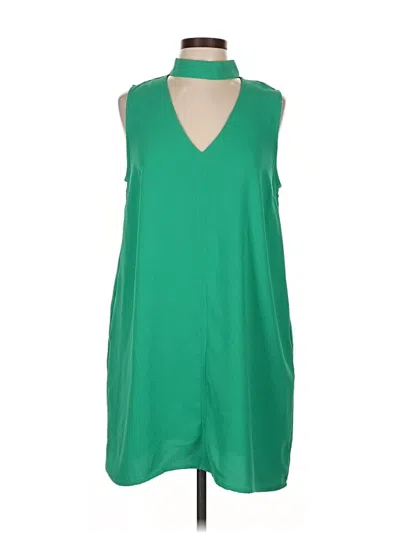 Pre-owned Jack By Bb Dakota Casual Dress In Green
