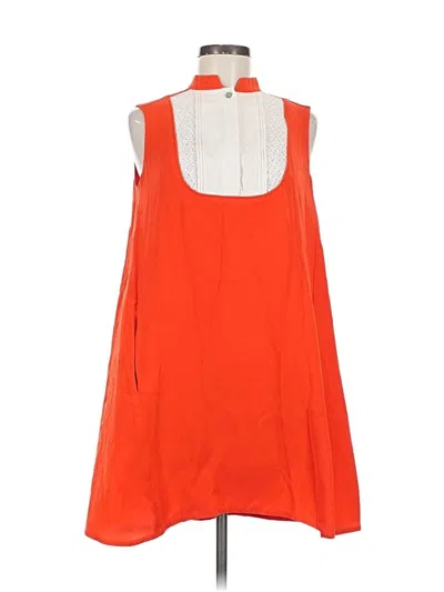 Pre-owned Shanghai Tang Casual Dress In Orange