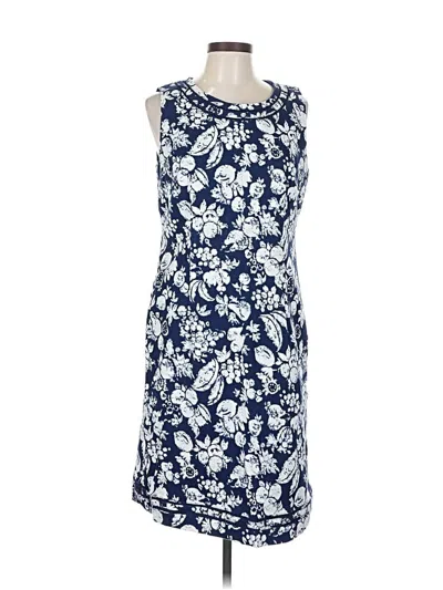 Pre-owned Talbots Casual Dress In Blue