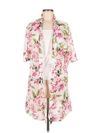 Pre-owned Show Me Your Mumu Kimono In Pink