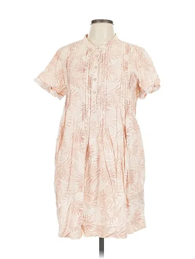 Pre-owned Faherty Casual Dress In Brown