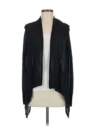 Pre-owned Dkny Cardigan Sweater In Black