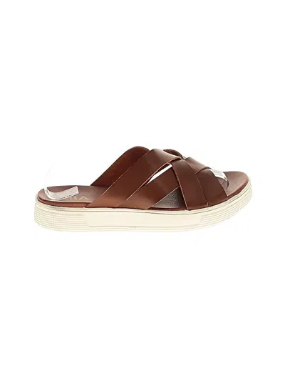 Pre-owned Mia Sneakers In Brown