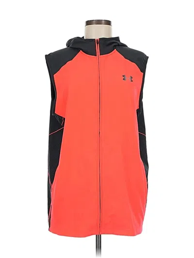 Pre-owned Under Armour Vest In Red