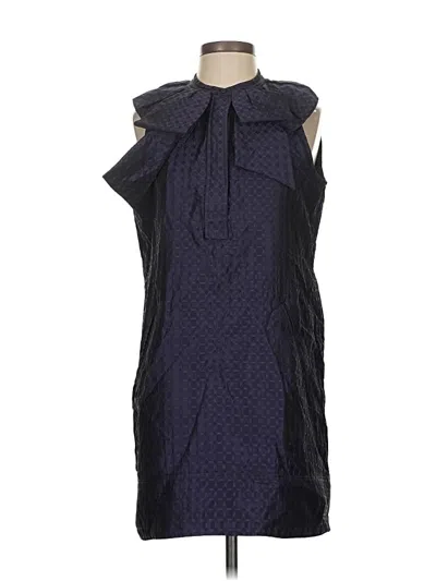 Pre-owned Bcbgmaxazria Cocktail Dress In Blue