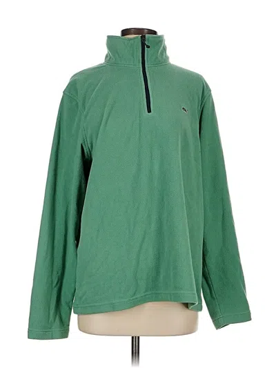 Pre-owned Vineyard Vines Sweatshirt In Green