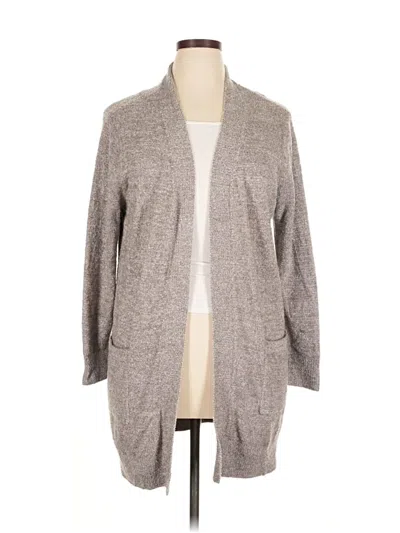 Pre-owned Search For Sanity Cardigan Sweater In Gray