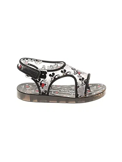 Pre-owned Mini Melissa Kids' Sandals In Black