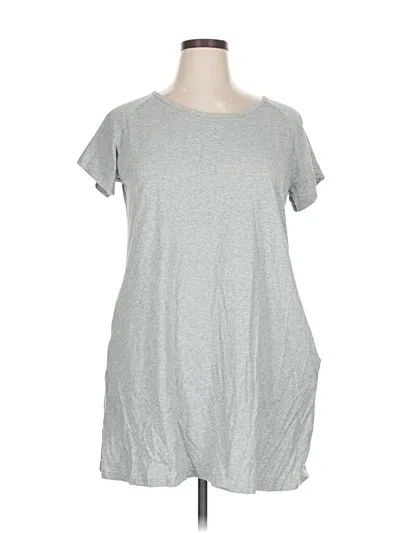 Pre-owned Tse Casual Dress In Gray