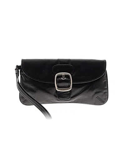 Pre-owned Dkny Wristlet In Black
