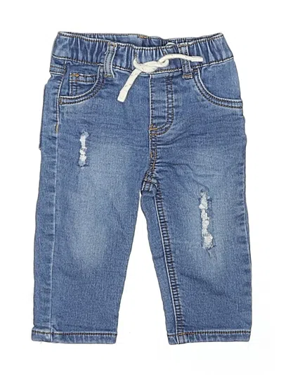 Pre-owned First Impressions Babies' Jeans In Blue