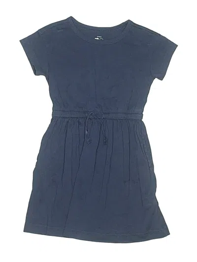 Pre-owned Primary Clothing Kids' Dress In Blue