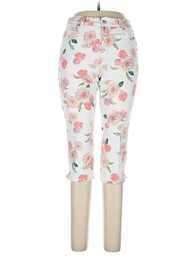 Pre-owned Gloria Vanderbilt Jeggings In White
