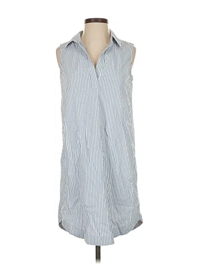 Pre-owned Vineyard Vines Performance Casual Dress In Blue