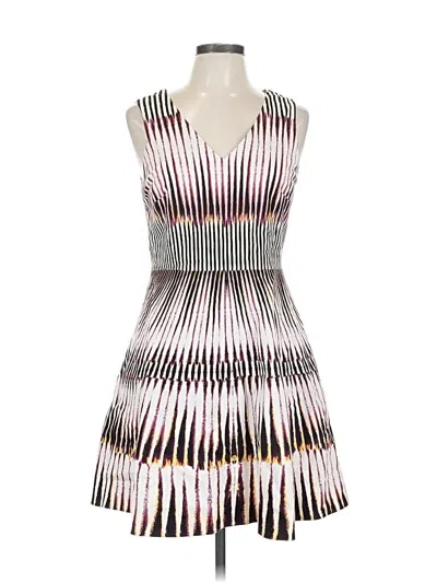 Pre-owned Karen Millen Cocktail Dress In Silver