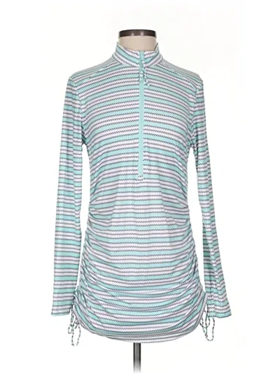 Pre-owned Carve Designs Track Jacket In Blue