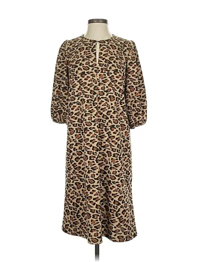 Pre-owned Tyler Boe Casual Dress In Brown