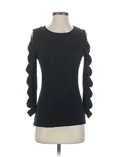 Pre-owned Cece 3/4 Sleeve T-shirt In Black