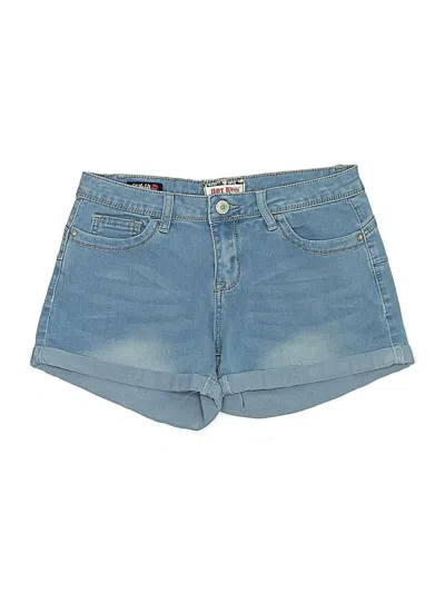 Pre-owned Hot Kiss Denim Shorts In Blue