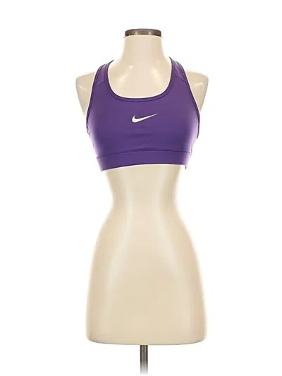 Pre-owned Nike Sports Bra In Purple