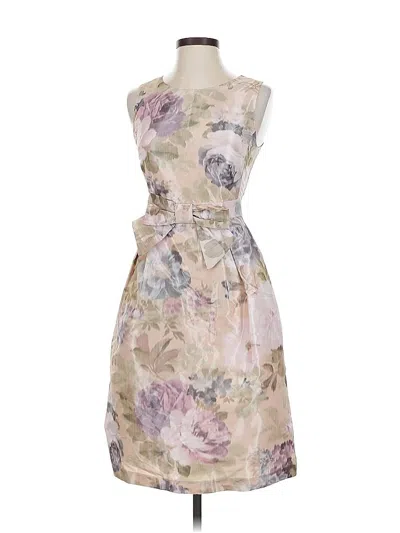 Pre-owned Helene Berman Cocktail Dress In Brown