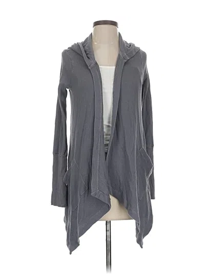 Pre-owned Splendid Cardigan Sweater In Gray