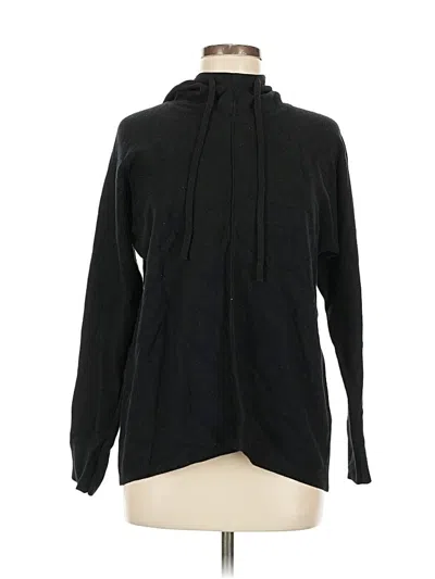 Pre-owned Banana Republic Pullover Hoodie In Black