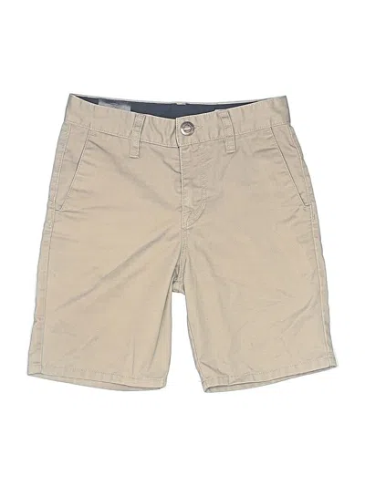 Pre-owned Volcom Kids' Khaki Shorts In Brown