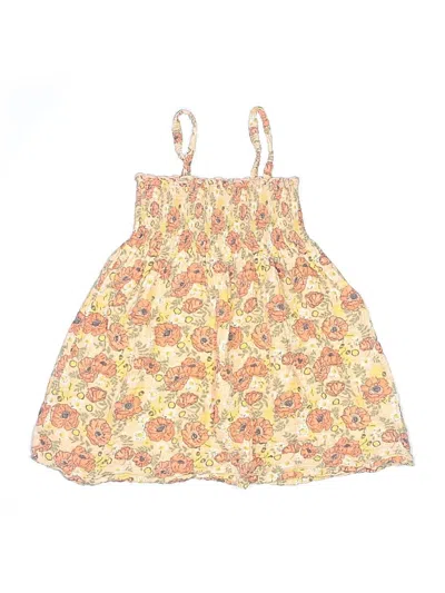 Pre-owned Angel Dear Kids' Dress In Yellow