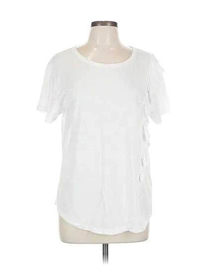 Pre-owned Sanctuary Short Sleeve T-shirt In White