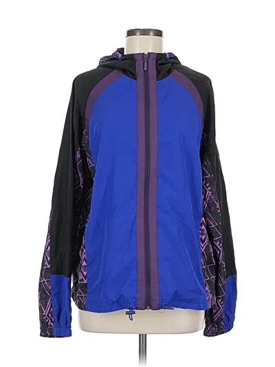 Pre-owned Black Panther Windbreaker Jacket In Purple