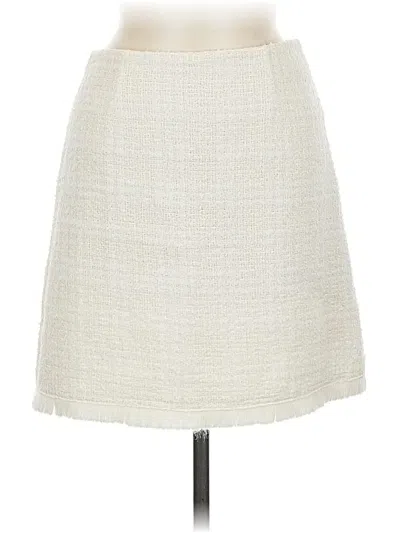 Pre-owned Paule Ka Casual Skirt In White
