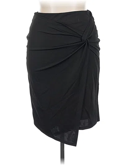 Pre-owned Kate Kasin Casual Skirt In Black