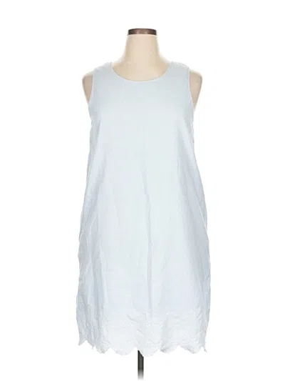 Pre-owned Croft & Barrow Casual Dress In Blue