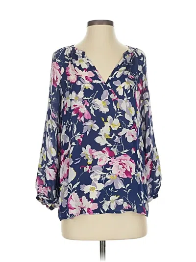 Pre-owned Joie 3/4 Sleeve Blouse In Blue