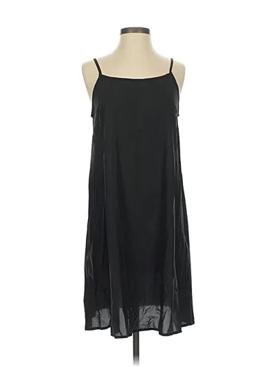 Pre-owned Unbranded Casual Dress In Black