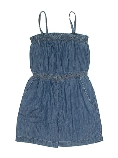 Pre-owned Gap Kids' Dress In Blue