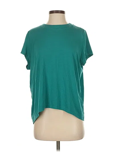 Pre-owned Athleta Short Sleeve T-shirt In Blue