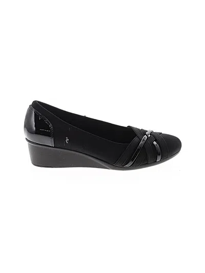Pre-owned Cliffs By White Mountain Wedges In Black