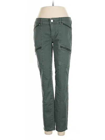 Pre-owned White House Black Market Cargo Pants In Green