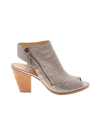 Pre-owned Paul Green Ankle Boots In Silver