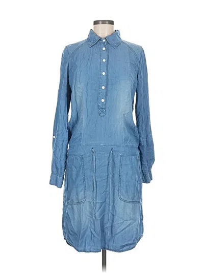 Pre-owned Inc International Concepts Casual Dress In Blue