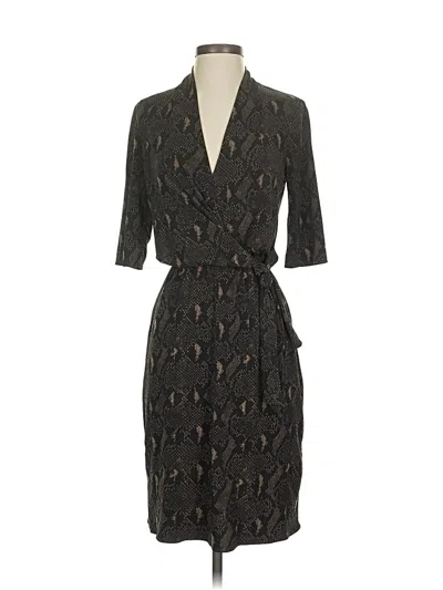 Pre-owned Tahari Cocktail Dress In Gray