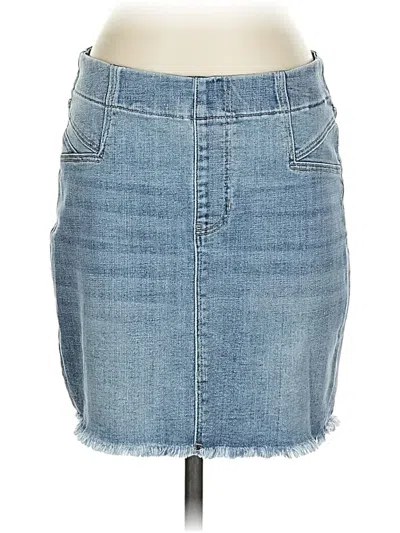 Pre-owned Liverpool Los Angeles Denim Skirt In Blue