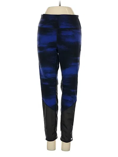 Pre-owned New Balance Active Pants In Blue