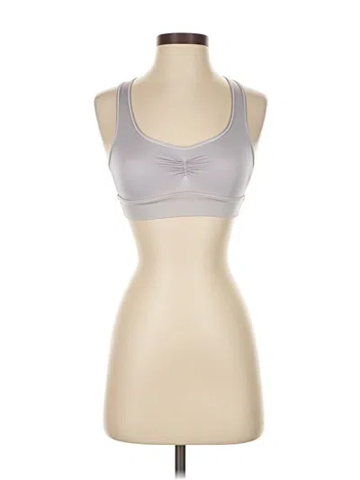 Pre-owned Aerie Sports Bra In Silver
