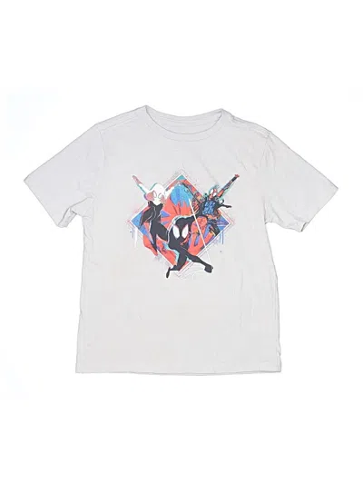 Pre-owned Spider-man Kids' Short Sleeve T-shirt In Silver