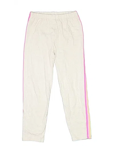 Pre-owned Gap Kids' Track Pants In White