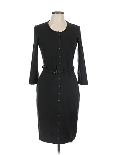 Pre-owned Armani Jeans Casual Dress In Black