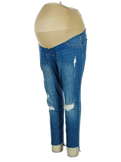 Pre-owned Jessica Simpson Jeans In Blue